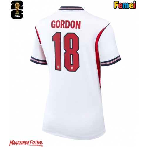 Anglia Anthony Gordon #18 Echipament de Fotbal Replică Mondial 2026 Femei Acasa Anglia Anthony Gordon #18 Echipament de Fotbal Replică Mondial 2026 Femei Acasa